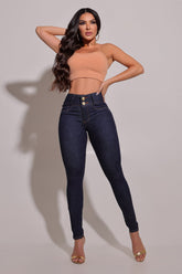 Calça Jeans Modeladora Lipo Mega Bumbum Maravilhosa - CH02