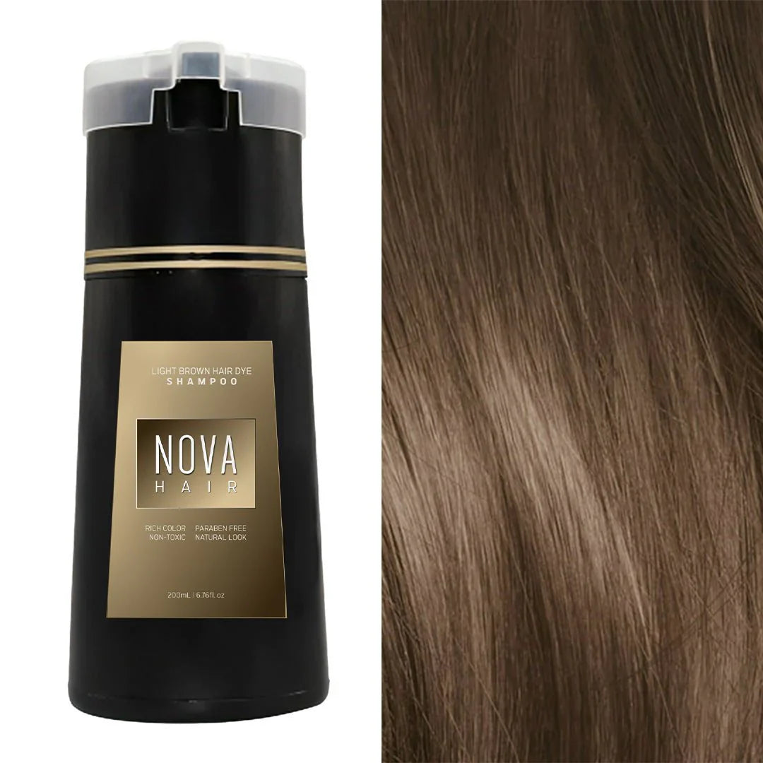 Shampoo NovaHair™ - Tintura Instantânea